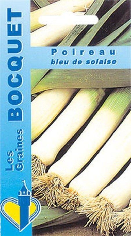 Graines de Poireau bleu de Solaise à semer | Graines Bocquet