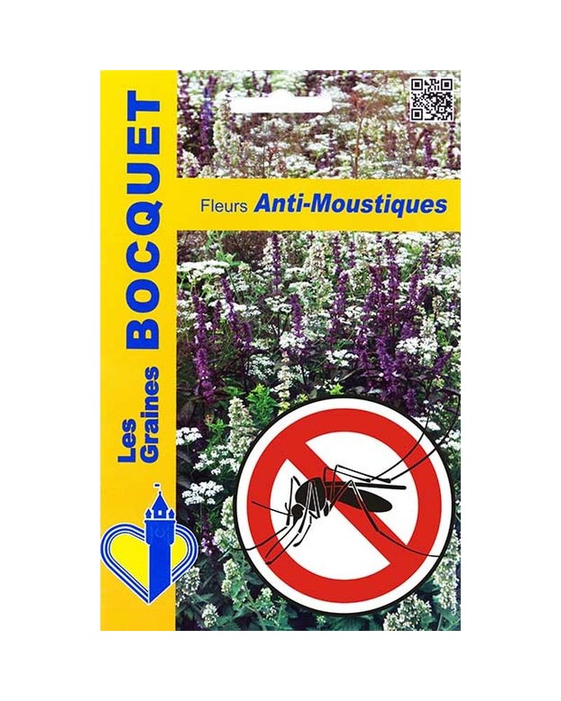 Mélange de graines de fleurs Anti-Moustiques | Graines Bocquet