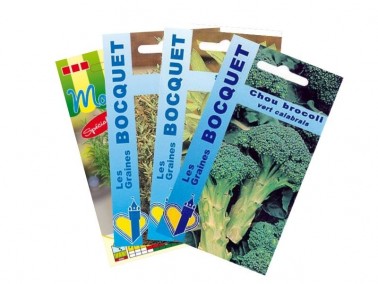 Lot de graines pour cultiver du Chou Brocoli | Graines Bocquet