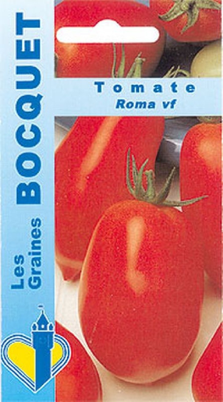 Tomate Roma VF (Verticilium et Fusarium)