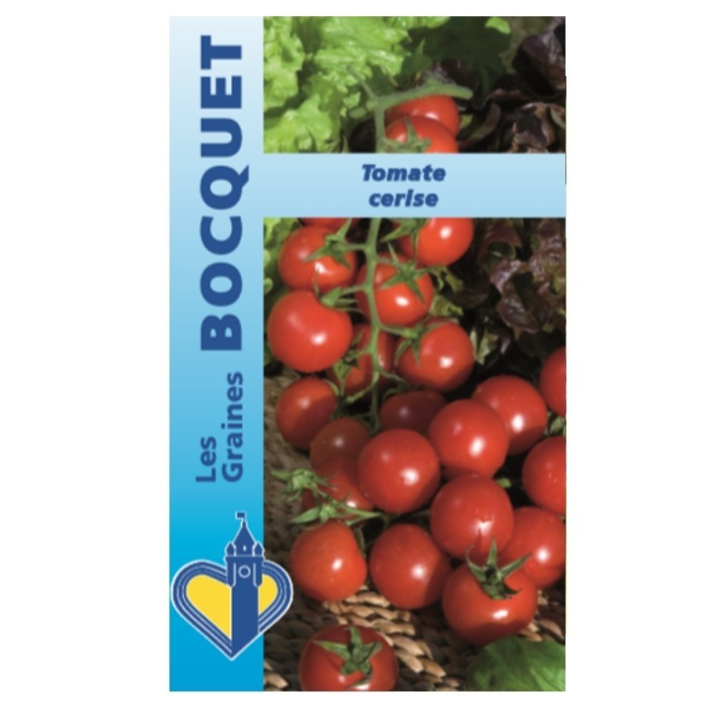 Graines de Tomate Cerise Rouge à semer | Les Graines Bocquet