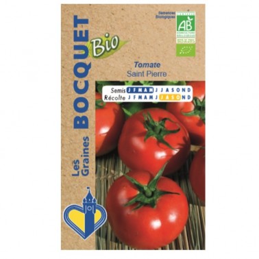 Graines de Tomate Saint Pierre BIO à semer| Les Graines Bocquet