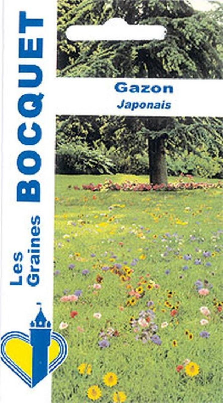 Fleurs pour gazon japonais