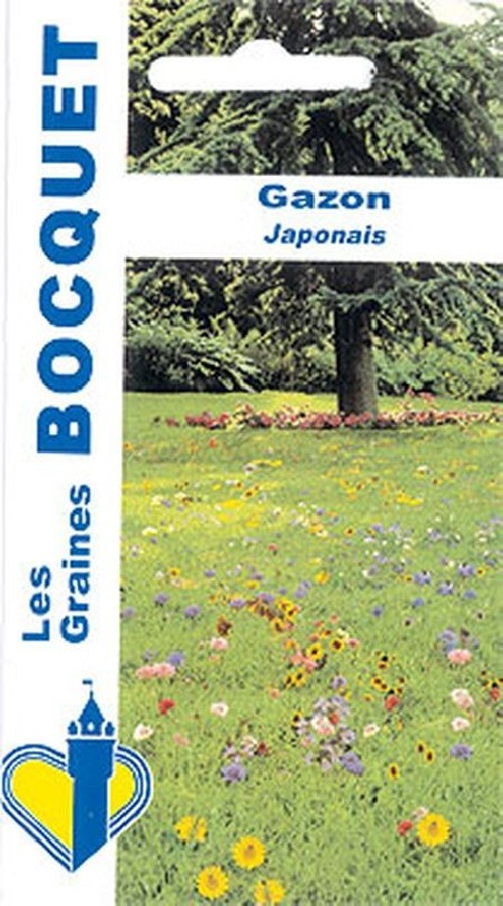 Graines de Fleurs pour gazon japonais à semer| Graines Bocquet