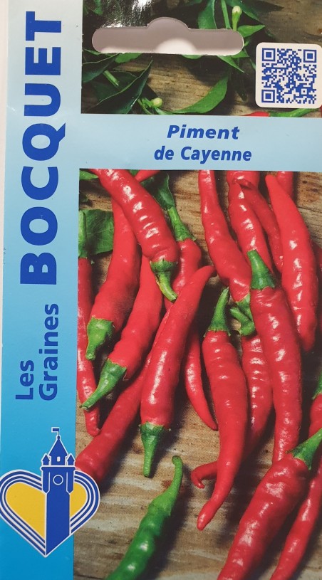 Graines de Piment de Cayenne – Aromatique | Graines Bocquet