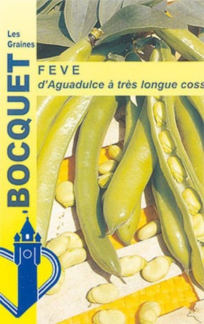 Graines de fève d'Aguadulce longue cosse | Graines Bocquet