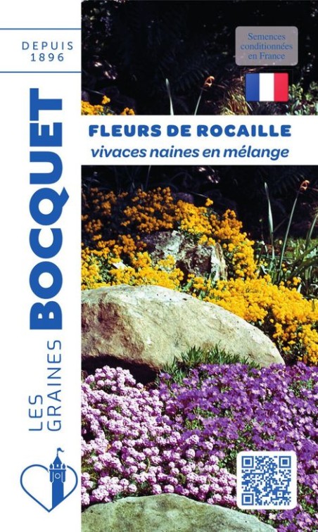 Mélange de graines de fleurs naines vivaces | Les Graines Bocquet