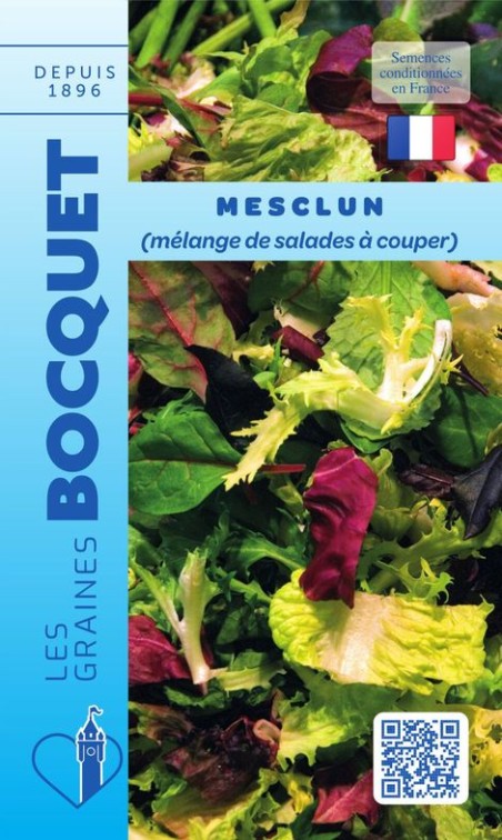 Graines potagères de Mesclun à semer au potager | Graines Bocquet