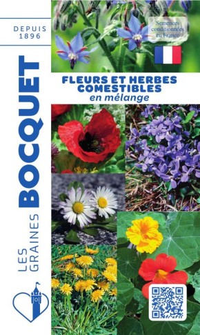 Graines de Fleurs et Herbes comestibles | Les Graines Bocquet