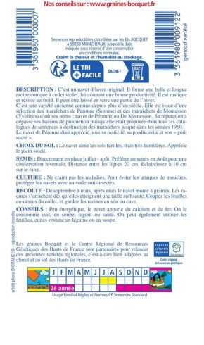 Navet de Péronne ou De Montesson