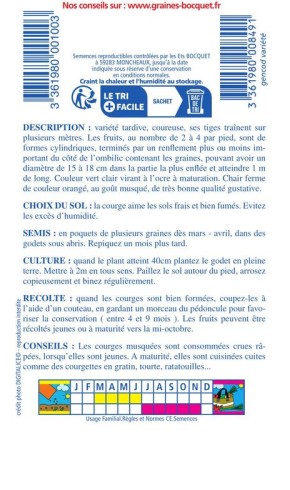 Courge Longue de Nice