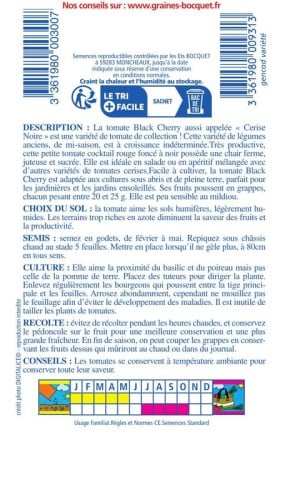 Tomate Black Cherry