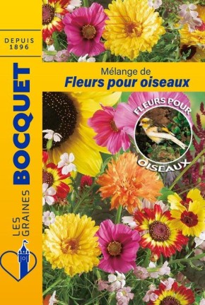 Graines de fleurs en mélange pour oiseaux | Graines Bocquet