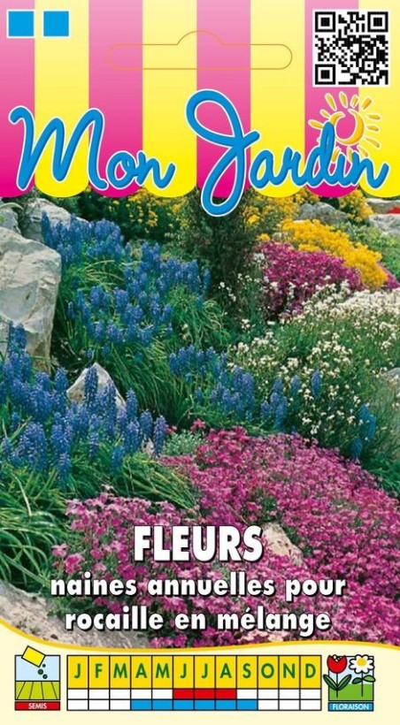 Graines de Fleurs pour rocaille en mélange | Graines Bocquet