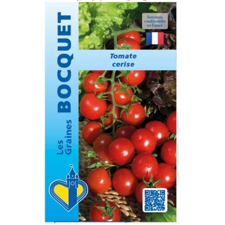 Graines de Tomate Cerise Rouge à semer | Les Graines Bocquet