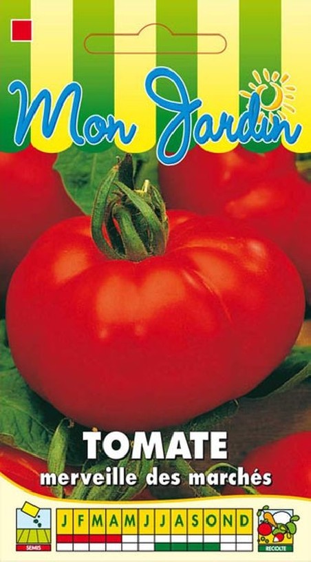 Graines de Tomate Merveille des marchés | Les Graines Bocquet