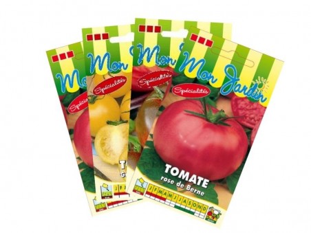 Assortiment de graines de Tomates colorées  | Graines Bocquet