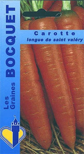 Graines de carotte longue de Saint Valéry | Graines Bocquet